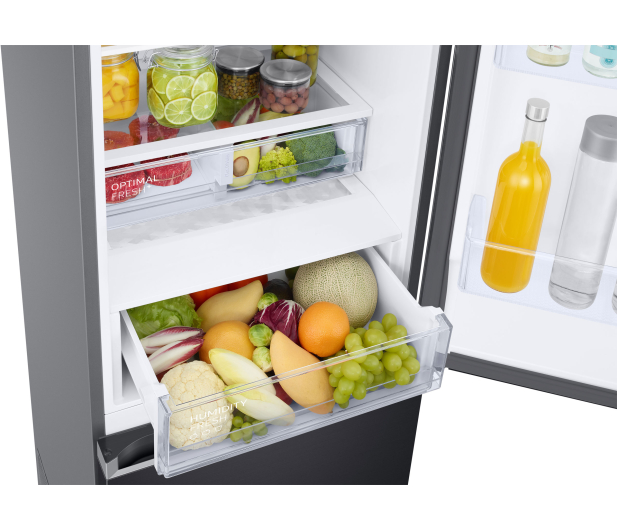 Lodówka Samsung RB38T607BB1 EF No Frost 203cm Grafitowa Stal Twin Cooling Plus 387L - 1529120 - zdjęcie 9